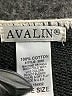 AVALIN 100% Cotton Black Pullover Sweater One size - photo 7
