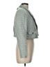 Express Polka Dots Gray Blazer Size L - photo 4
