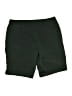 Oobe 100% Polyester Solid Green Cargo Shorts Size 6 - photo 2