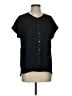 Tiny 100% Polyester Black Short Sleeve Blouse Size S - photo 1