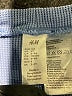 H&M 100% Cotton Chevron-herringbone Blue Shorts Size 4T - photo 3