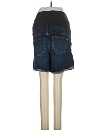 Indigo Blue Denim Shorts (view 2)