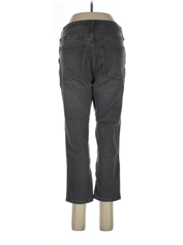 Madewell Petite Curvy High-Rise Slim Straight Jeans in Richgrove Wash (view 2)