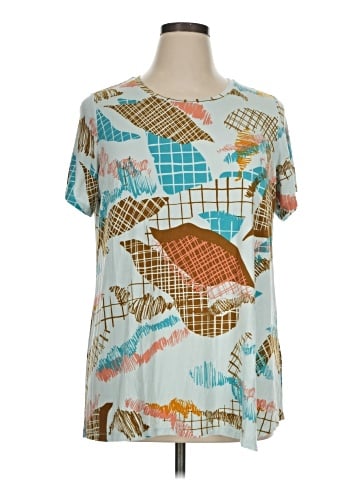 LOGO by Lori Goldstein Short Sleeve T-Shirt (view 1)