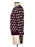Ann Taylor Houndstooth Burgundy Pullover Sweater Size S - photo 5