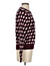 Ann Taylor Houndstooth Burgundy Pullover Sweater Size S - photo 4
