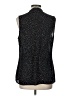 Nic + Zoe 100% Polyester Polka Dots Black Sleeveless Blouse Size L - photo 2