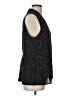Nic + Zoe 100% Polyester Polka Dots Black Sleeveless Blouse Size L - photo 4