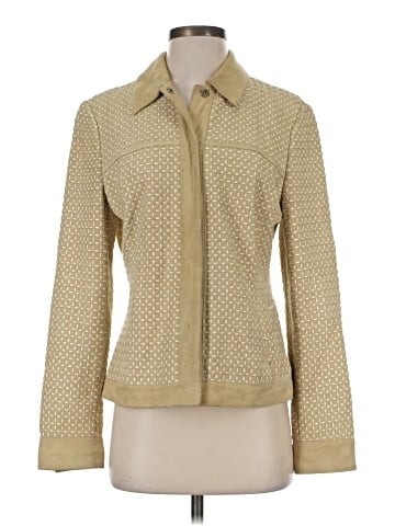 Dana Buchman Leather Jacket (view 1)
