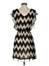 Gianni Bini 100% Polyester Chevron-herringbone Black Casual Dress Size S - photo 2