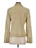 Dana Buchman 100% Leather Houndstooth Gold Leather Jacket Size 4 - photo 2