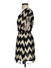 Gianni Bini 100% Polyester Chevron-herringbone Black Casual Dress Size S - photo 5