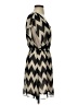 Gianni Bini 100% Polyester Chevron-herringbone Black Casual Dress Size S - photo 4