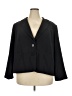 Jessica London 100% Polyester Black Blazer Size 24W - photo 1