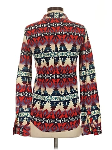 BDG Long Sleeve Button-Down Shirt (view 2)