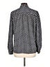 Evan Picone 100% Polyester Houndstooth Blue Long Sleeve Blouse Size 10 - photo 2