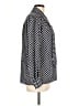 Evan Picone 100% Polyester Houndstooth Blue Long Sleeve Blouse Size 10 - photo 4