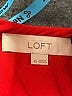 Ann Taylor LOFT 100% Polyester Solid Red Cocktail Dress Size XS - photo 4