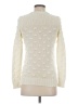 Vince Camuto 100% Cotton Hearts Ivory Pullover Sweater Size XS - photo 2