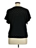 LC Lauren Conrad Black Short Sleeve Top Size XL - photo 2