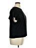 LC Lauren Conrad Black Short Sleeve Top Size XL - photo 4