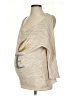 Pietro Brunelli Metallic Gold Pullover Sweater Size XS - photo 1