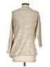 Pietro Brunelli Metallic Gold Pullover Sweater Size XS - photo 2