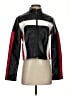 Stoosh 100% Polyurethane Color Block Black Track Jacket Size S - photo 1