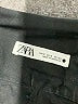 Zara Solid Black Casual Dress Size S - photo 7