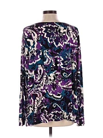 Kelly By Clinton Kelly Long Sleeve Blouse (view 2)