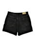 Zara Black Denim Shorts Size 8 - photo 2
