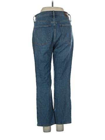 Madewell Petite Slim Demi-Boot Jeans in Enright Wash (view 2)