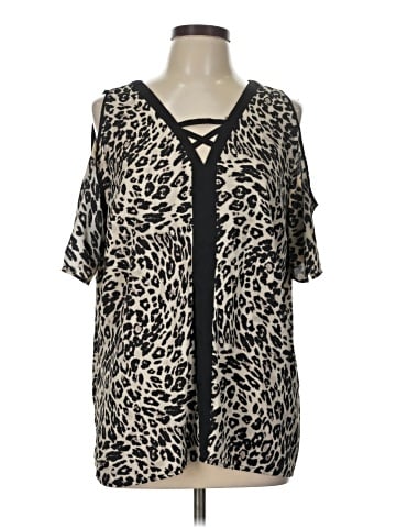 Chico's Short Sleeve Blouse (view 1)
