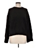 CALVIN KLEIN JEANS Solid Black Pullover Sweater Size M - photo 1