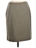 Anne Klein Chevron-herringbone Gray Formal Skirt Size 0 - photo 1