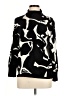 Chico's Print Black Turtleneck Sweater Size Med (1) - photo 1