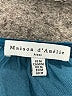 Maison d' Amelie 100% Polyester Teal Long Sleeve Blouse Size M - photo 7