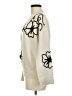 Unbranded Floral Ivory Pullover Sweater Size M - photo 5