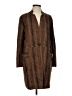 Blank NYC Animal Print Snake Print Brown Coat Size S - photo 1