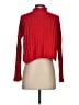 American Eagle Outfitters 100% Polyester Red Turtleneck Sweater Size S - photo 2