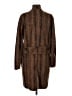 Blank NYC Animal Print Snake Print Brown Coat Size S - photo 2