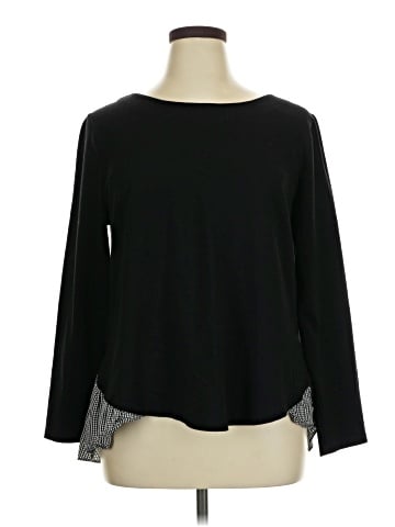 Style&Co Long Sleeve T-Shirt (view 1)