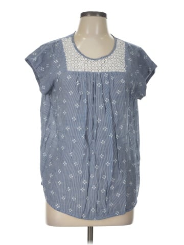 Liz Claiborne Short Sleeve Blouse (view 1)