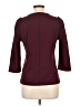 Ann Taylor Burgundy 3/4 Sleeve Top Size L (petite) - photo 2