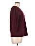 Ann Taylor Burgundy 3/4 Sleeve Top Size L (petite) - photo 4