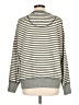 Assorted Brands 100% Cotton Stripes Gray Pullover Sweater Size L - photo 2