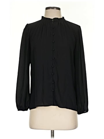 Ann Taylor Long Sleeve Blouse (view 1)
