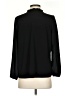 Ann Taylor 100% Polyester Black Long Sleeve Blouse Size S (petite) - photo 2