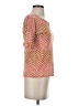 J.Crew Tweed Orange Short Sleeve T-Shirt Size XXS - photo 4