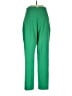 Zara Solid Green Dress Pants Size M - photo 2